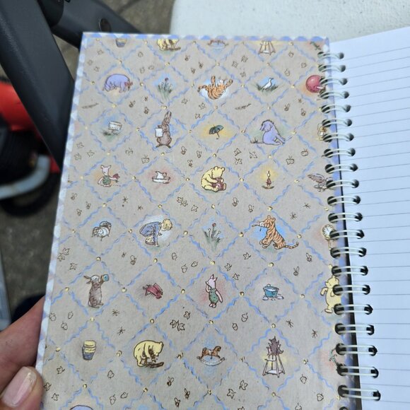 Winnie the Pooh Classic Walt Disney Co by Michel & Co Hardbound Notebook Writing - Picture 3 of 10